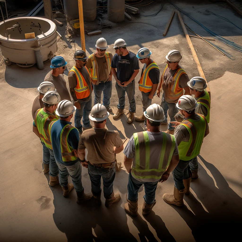 Construction workers in training learning strategies to reduce construction labor costs